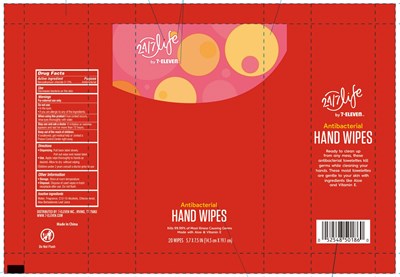 20 Wipes Label (7 11 New Label   20 Wipes)